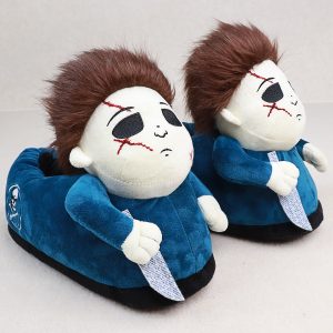 One Size Unisex Halloween Slippers Suitable For Indoor Home, Light And Fun Party Role Play Fun Warm Indoor Slippers Cosplay Shoes